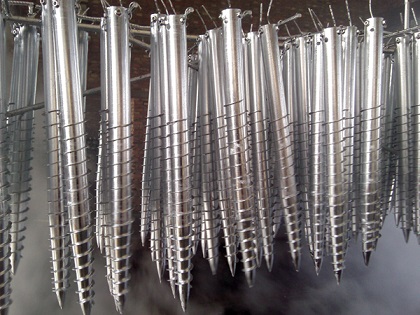 2100mm Tube type ground screw