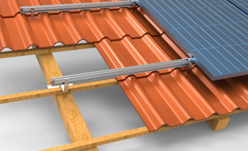Solar Mounting for Tile Roof